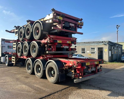 2015/2016 DENNISON/SDC SLIDING SKELETAL TRAILERS (STACK 3)